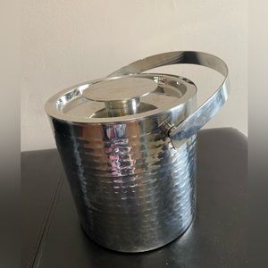 Waterford Marquis Vintage Stainless Steel Hammered Ice Bucket